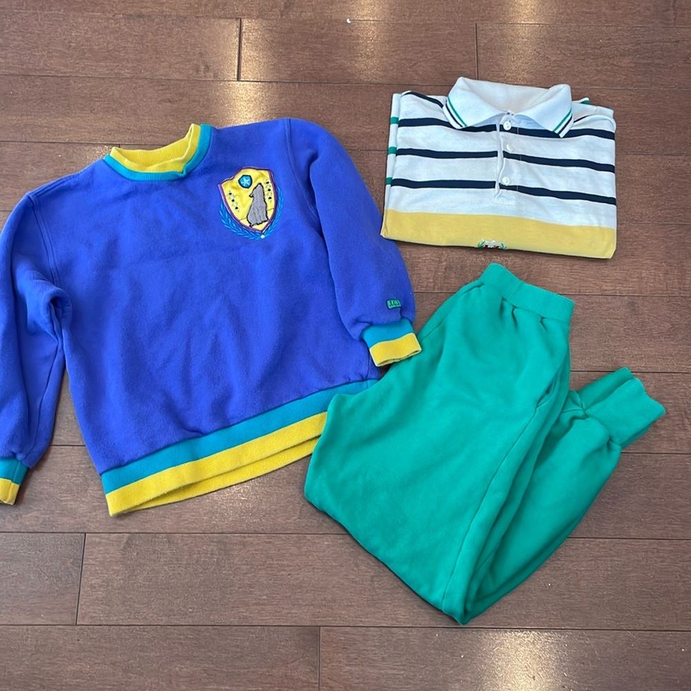 Vintage joggers and tops
